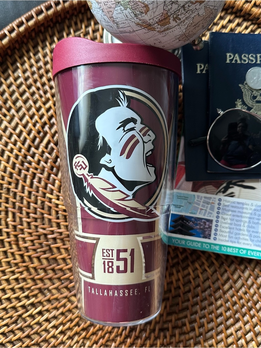 Tervis Florida State Seminoles Maroon Travel FSU Tumbler New
